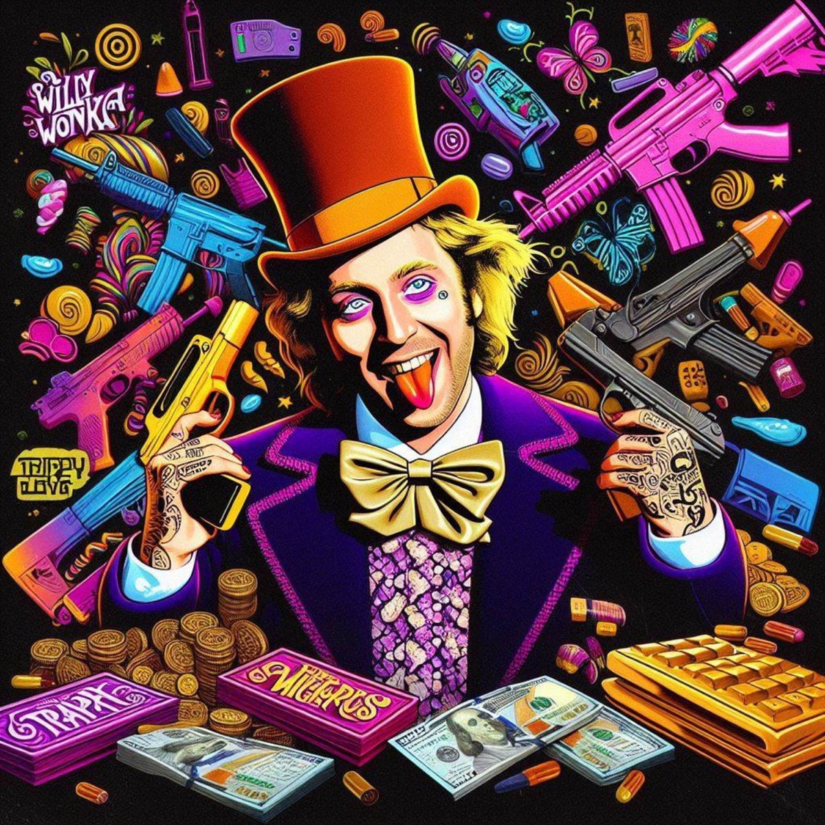 Willy Wonka - Single by Trippy Playa album cover