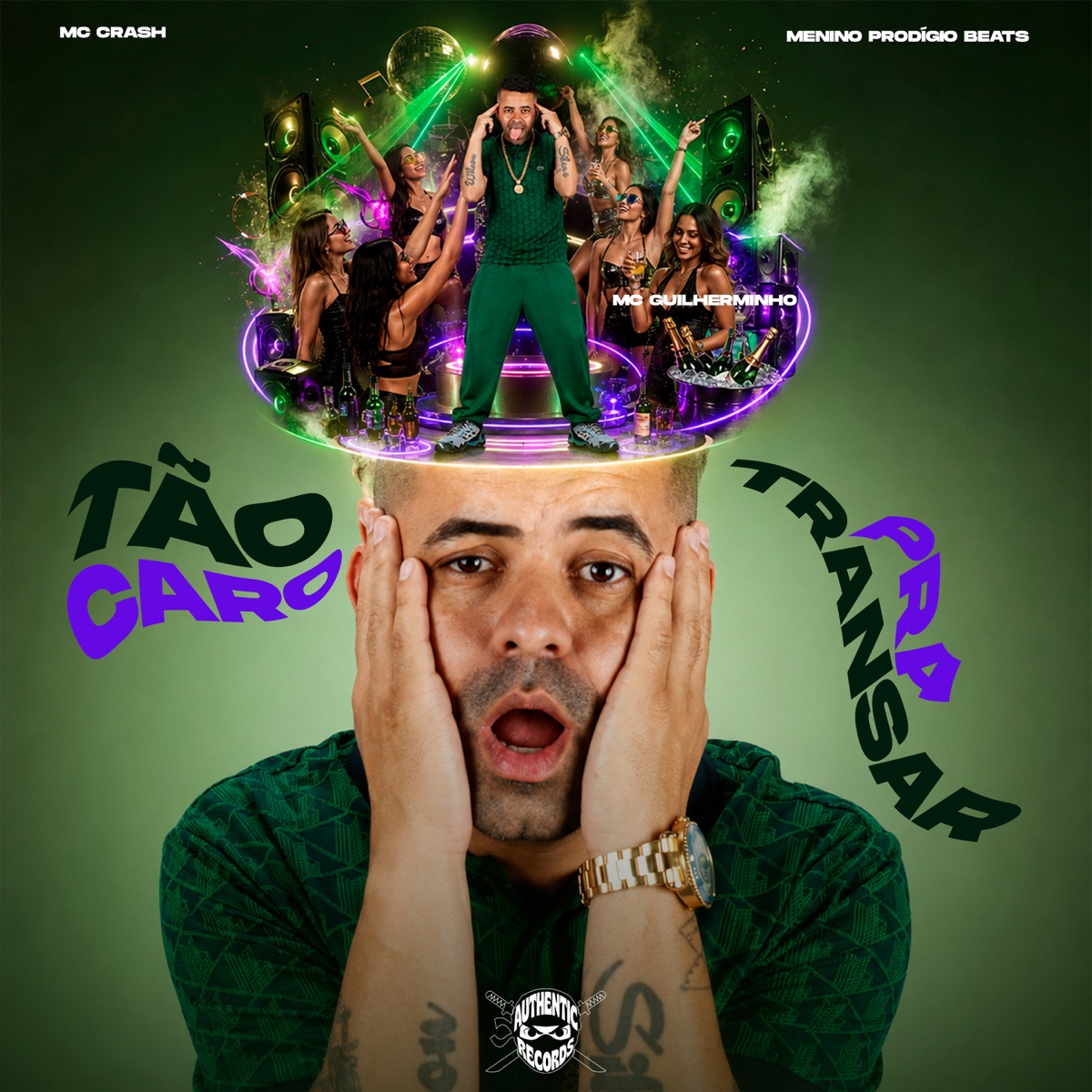 Tão Caro pra Transa - Single by Mc Guilherminho, Mc Crash & Menino Prodígio Beats album cover