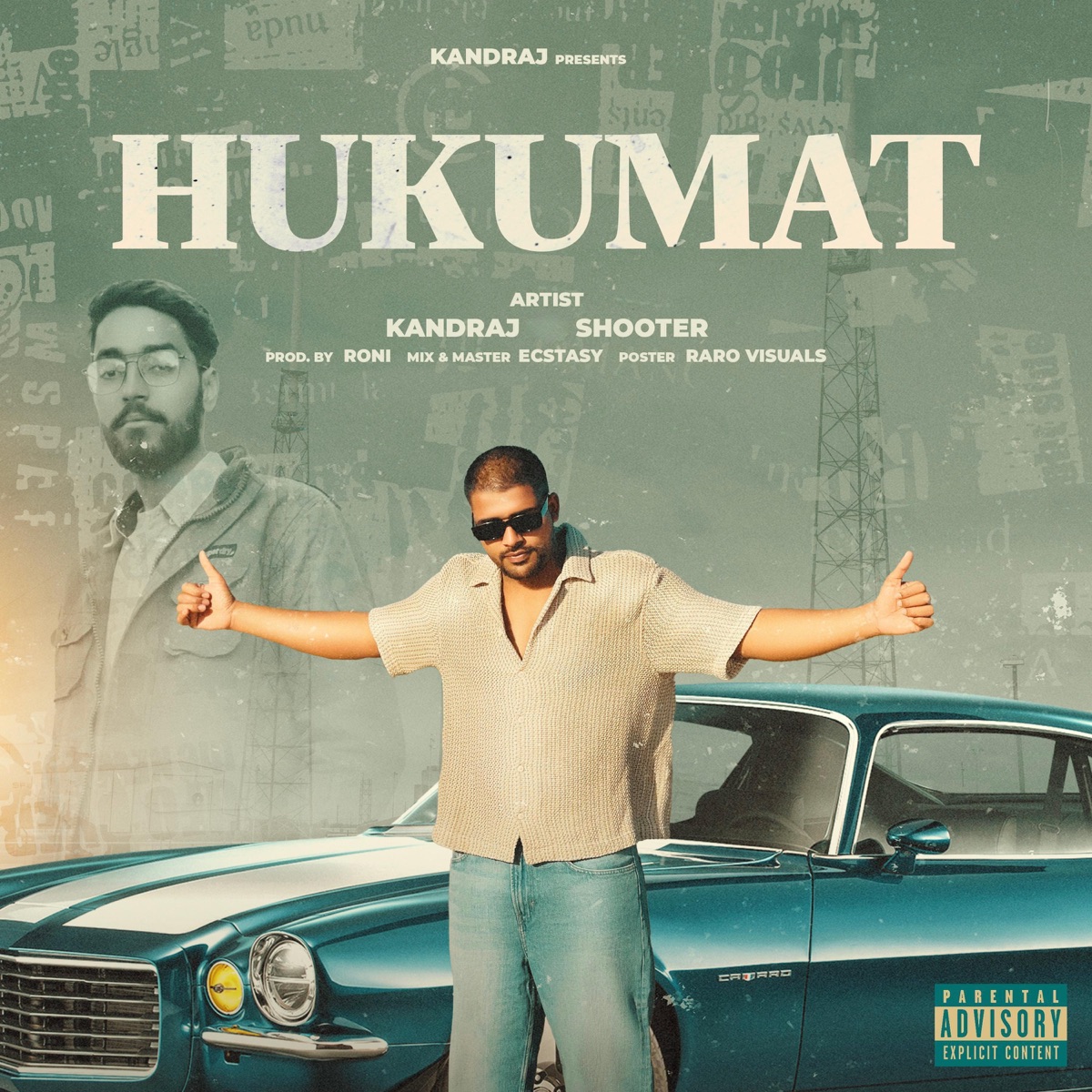 Hukumat - Single by Kandraj & Shooter album cover