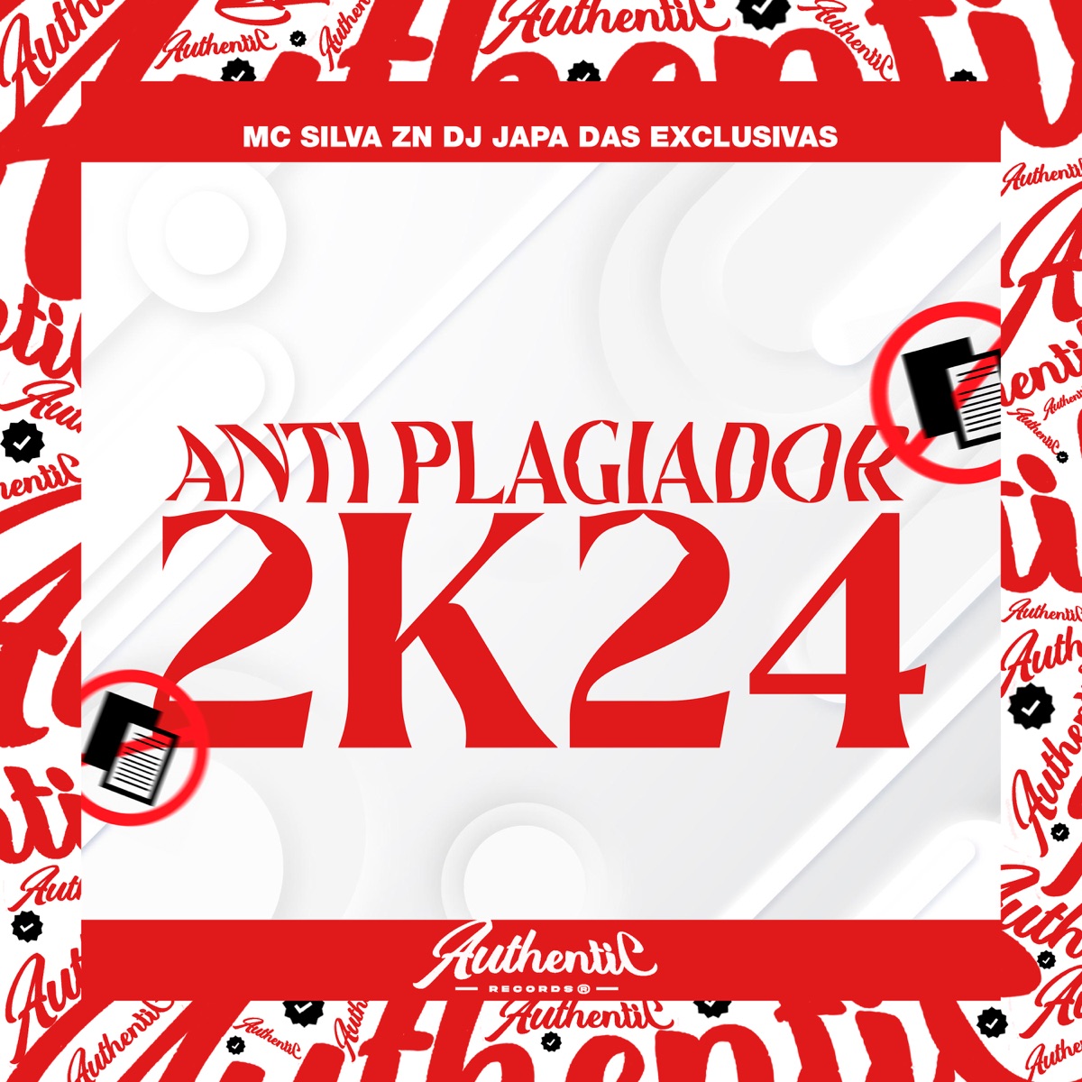 Anti Plagiador 2K24 (feat. MC SILVA ZN) - Single by DJ japa das exclusivas album cover