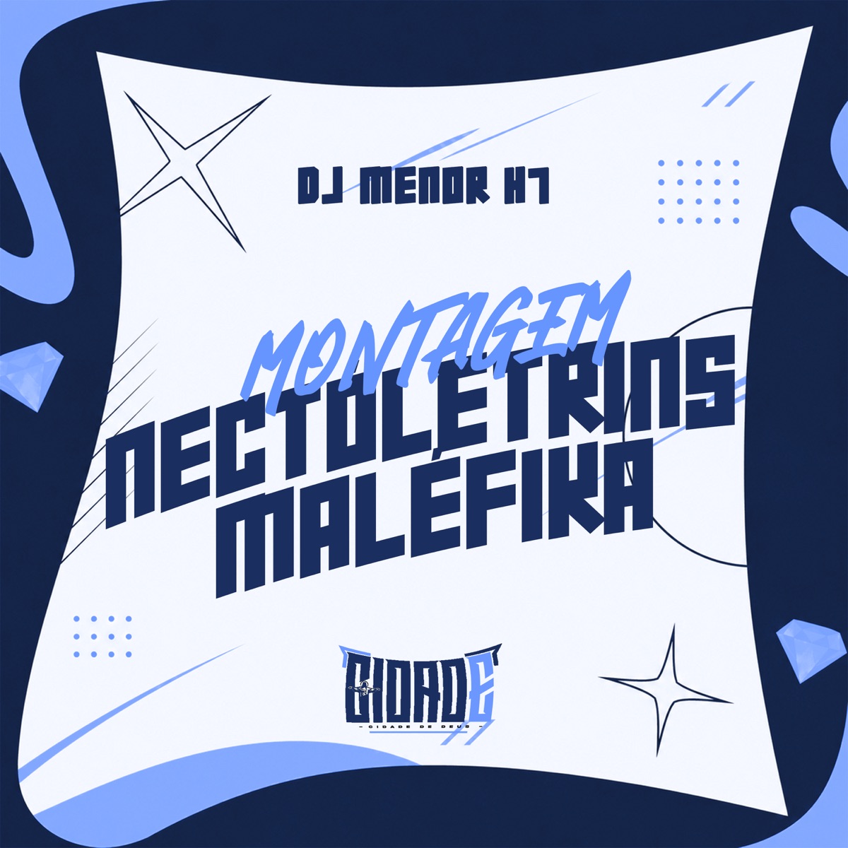 MONTAGEM NECTÓLETRINS MALÉFIKA - Single by DJ MENOR H7 album cover