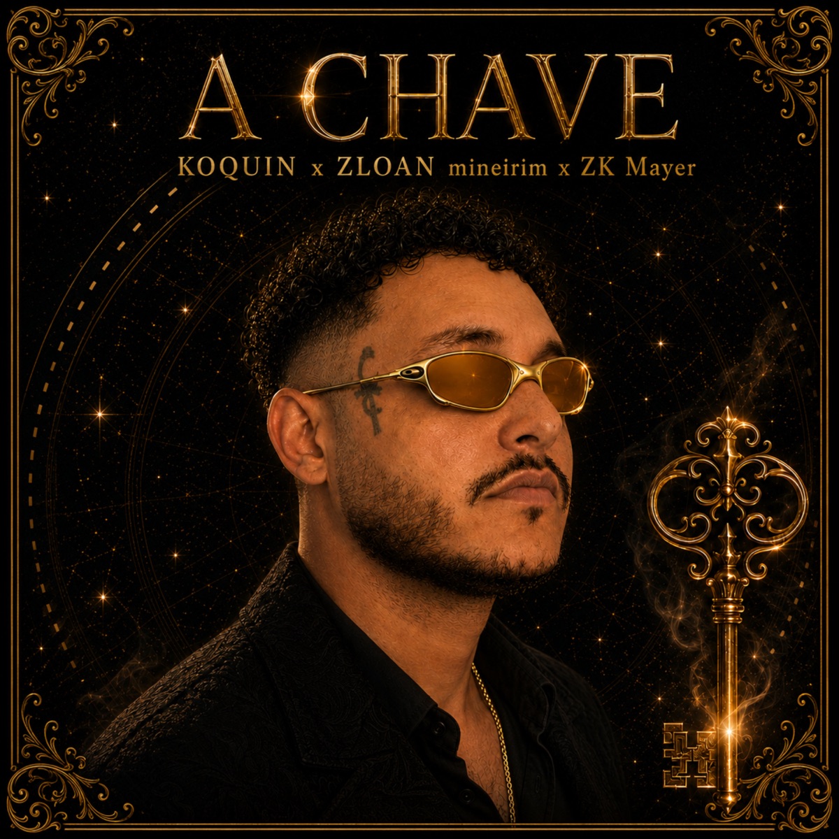 A Chave (feat. Zloan (mineirim) & ZK Mayer) - Single by Koquin album cover