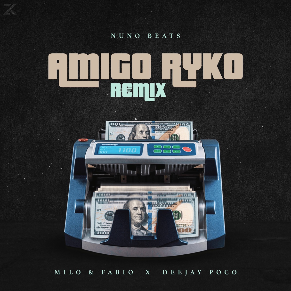 Amigo Ryko (Remix) - Single by Nuno Beats, Milo & Fabio & Deejay Poco album cover