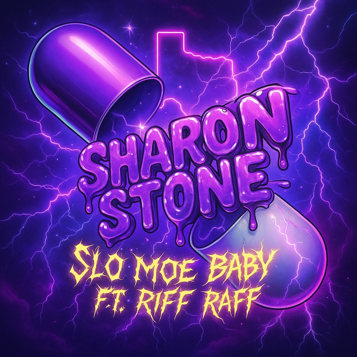 Sharon Stone (feat. Riff Raff) - Single by Slo Moe Baby album cover
