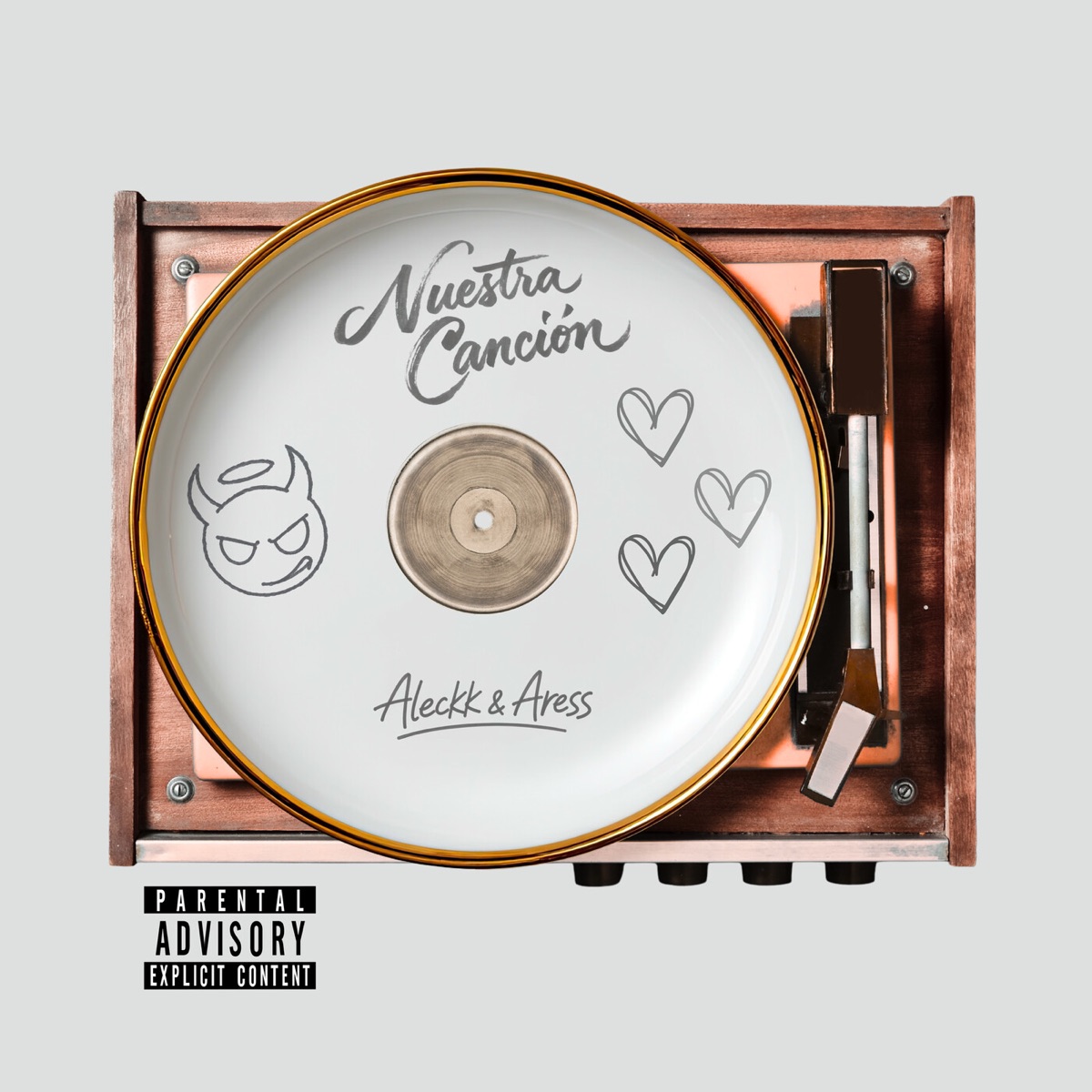 nuestra canción - Single by Aleckk & Aress album cover