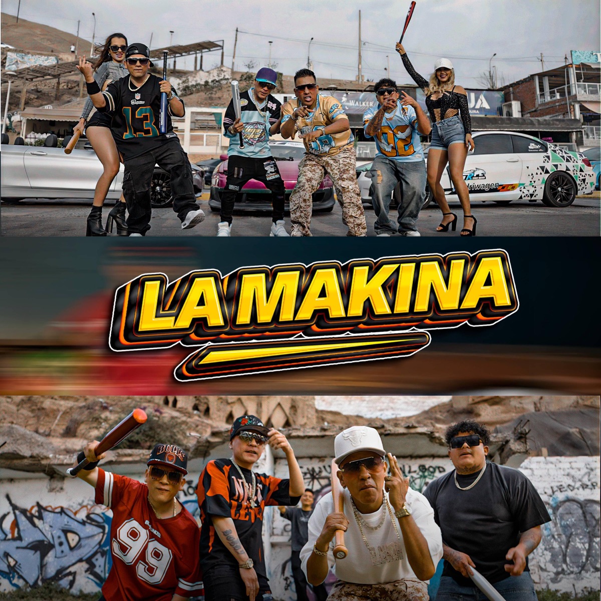 La Makina - Single by El Cangri del Callao, Bobby el Famosito & Josemaflow album cover