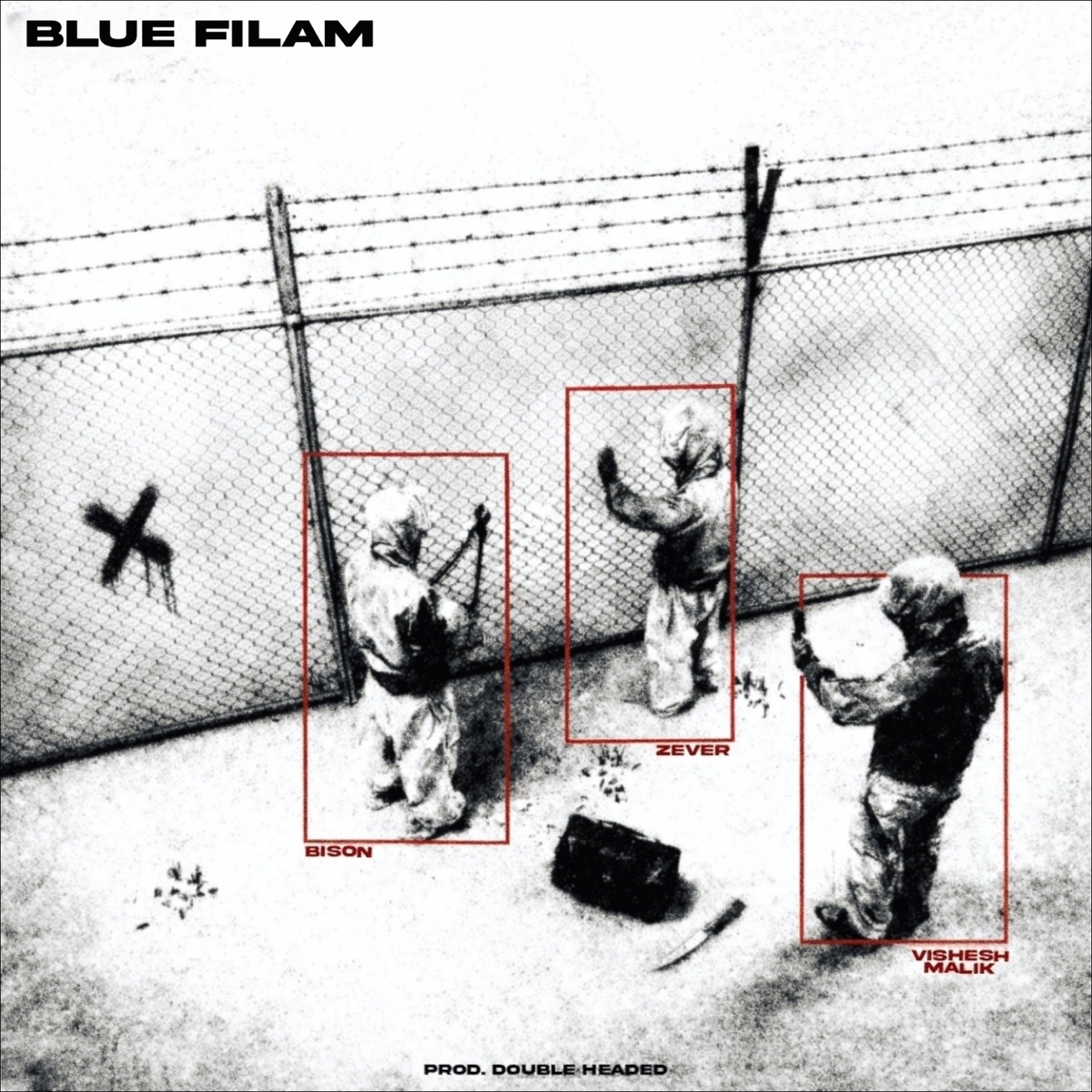 BLUE FILAM (feat. Double Headed) - Single by Zever, Vishesh Malik & Bison album cover
