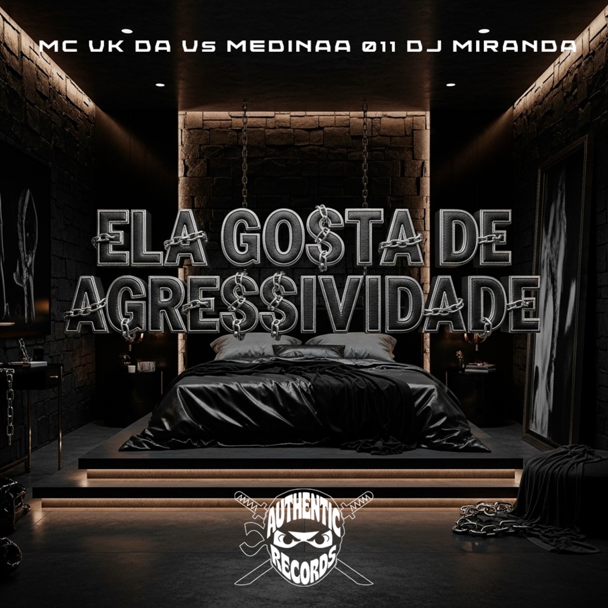 Ela Gosta de Agressividade (feat. Medinaa 011) - Single by Dj Miranda & MC VK DA VS album cover