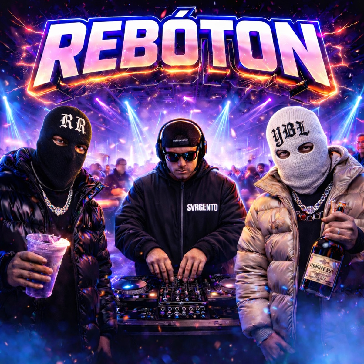 Rebóton (feat. Raperz Reyes & SVRGNTO) - Single by Yuzel Bad Live album cover