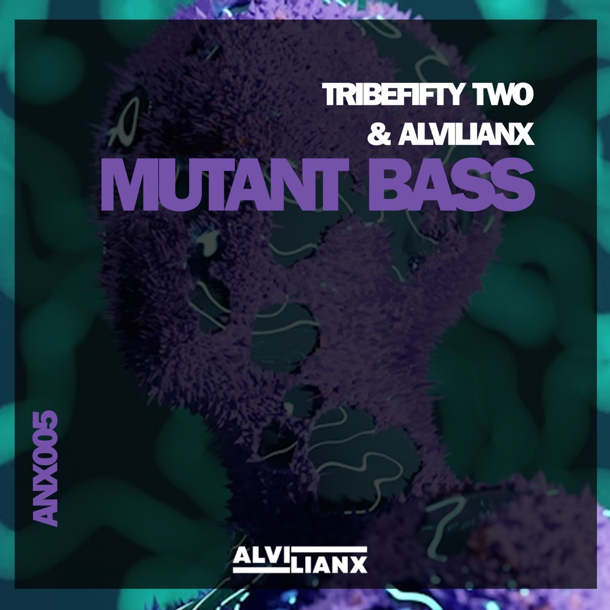 Mutant Bass - Single by Tribefiftytwo & Alvilianx album cover