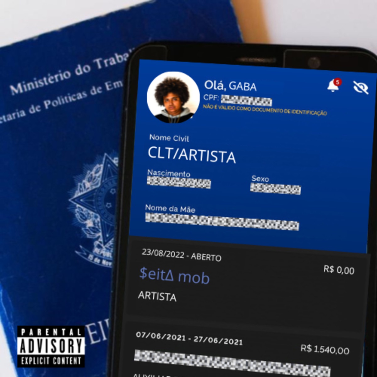 Clt/Artista - Single by dgaba album cover