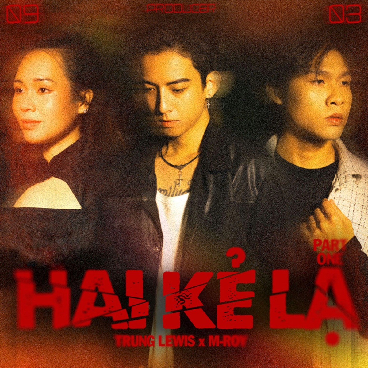 Hai Kẻ Lạ - Single by Trung Lewis & M Roy album cover