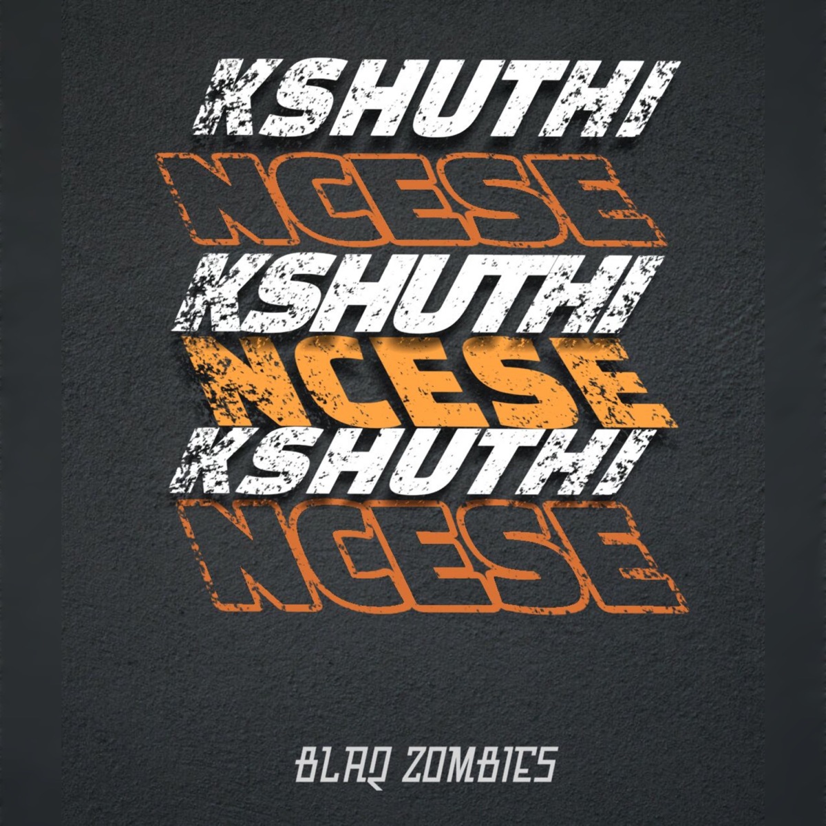 Kshuthi Ncese - Single by BlaQ Zombies album cover