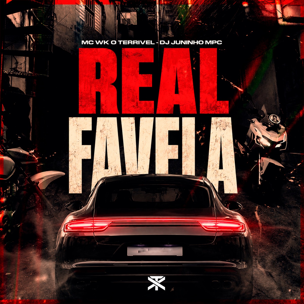 Real Favela - Single by MC WK O Terrivel album cover