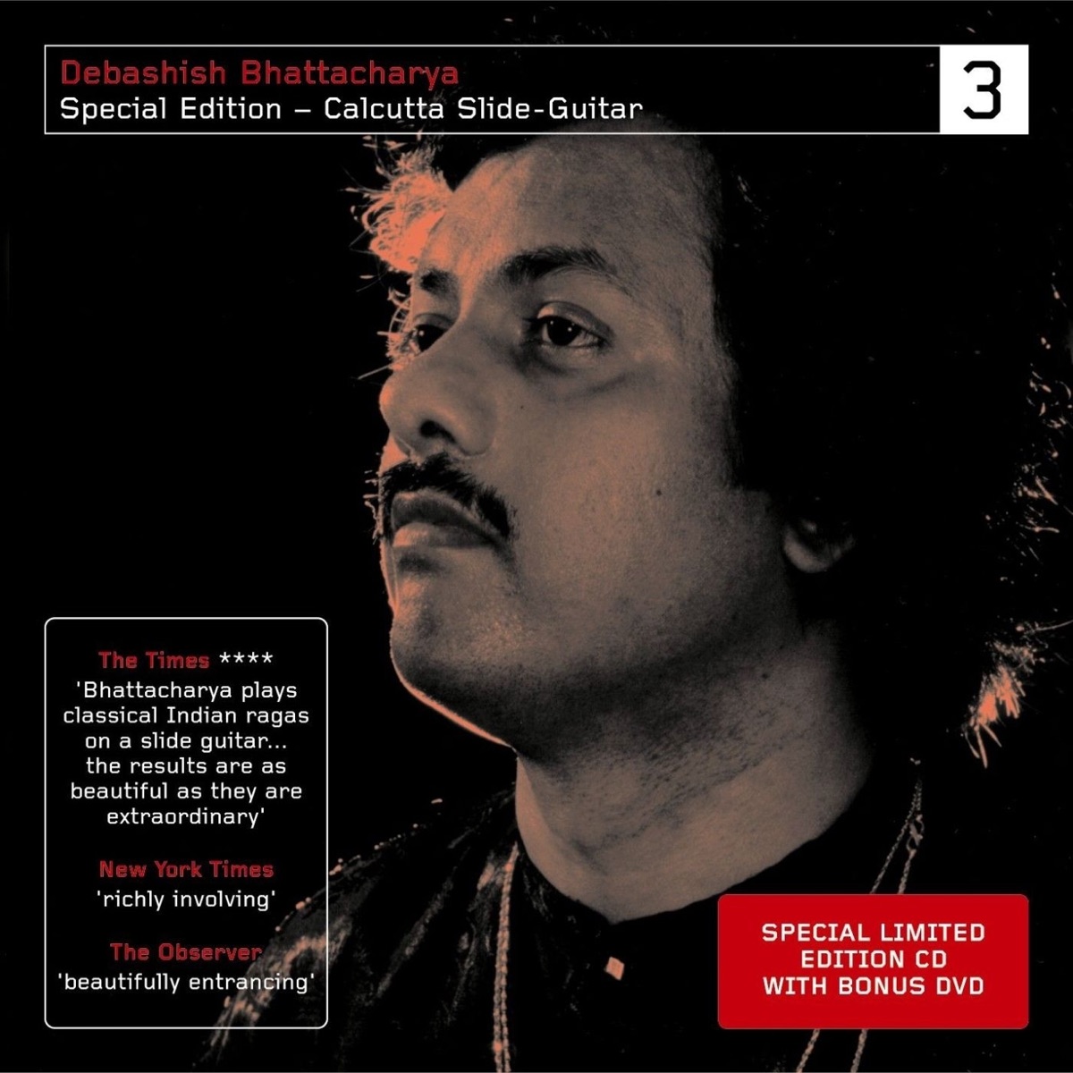 Calcutta Slide-Guitar by Debashish Bhattacharya album cover