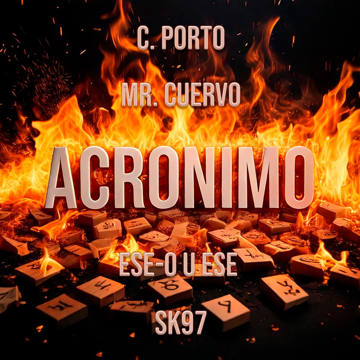 Acrónimo - Single by C. Porto, Mr. Cuervo, Sk97 & Ese-o u Ese album cover