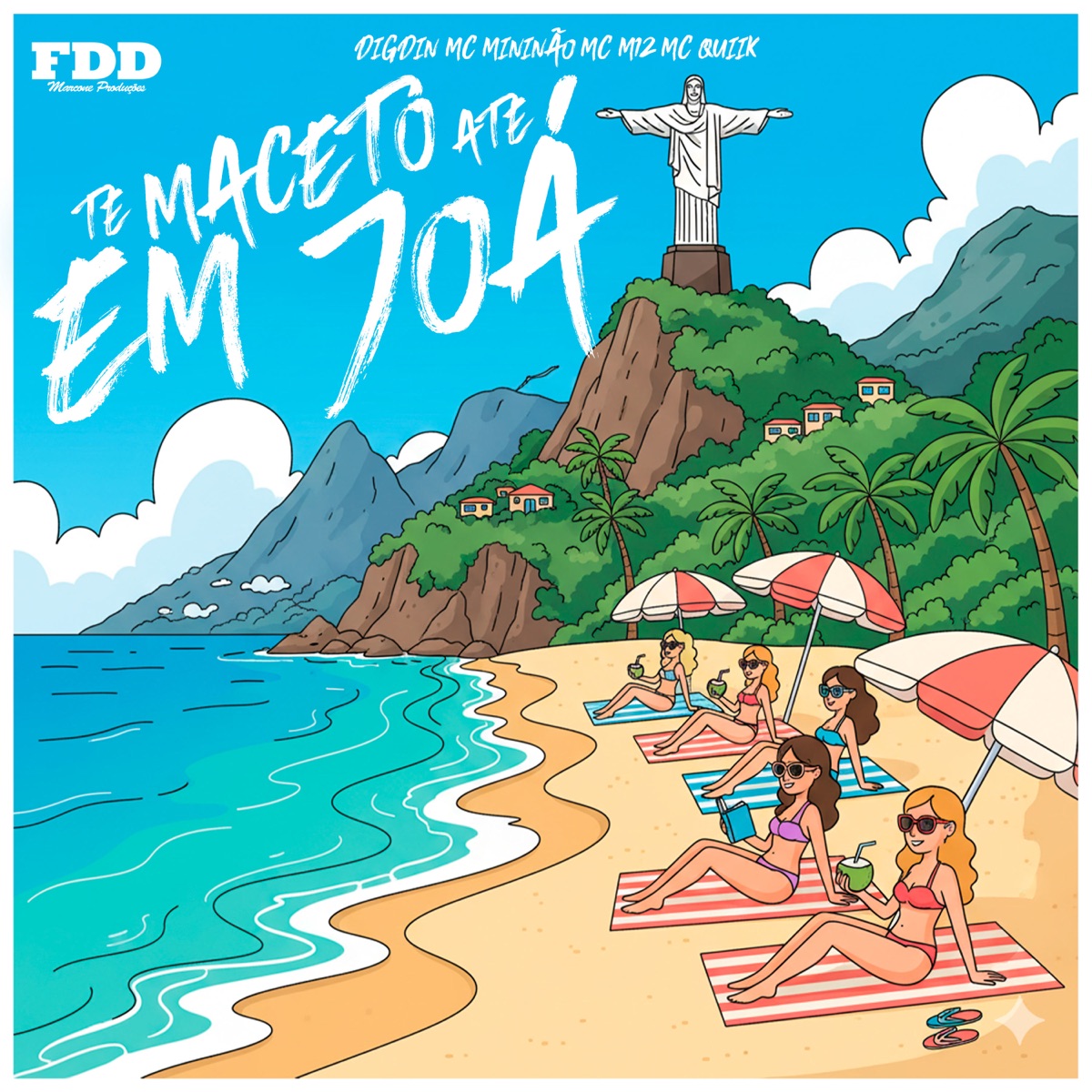 Te Maceto Ate Em Joá - Single by Digdin, Mc m12, Mc Quiik & MC Mininao album cover