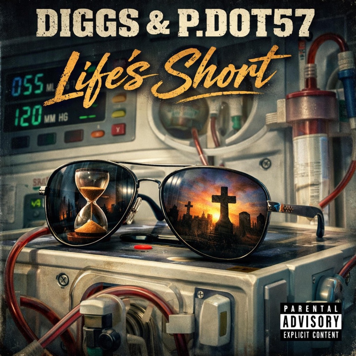 Life's Short by Diggs & P.Dot57 album cover