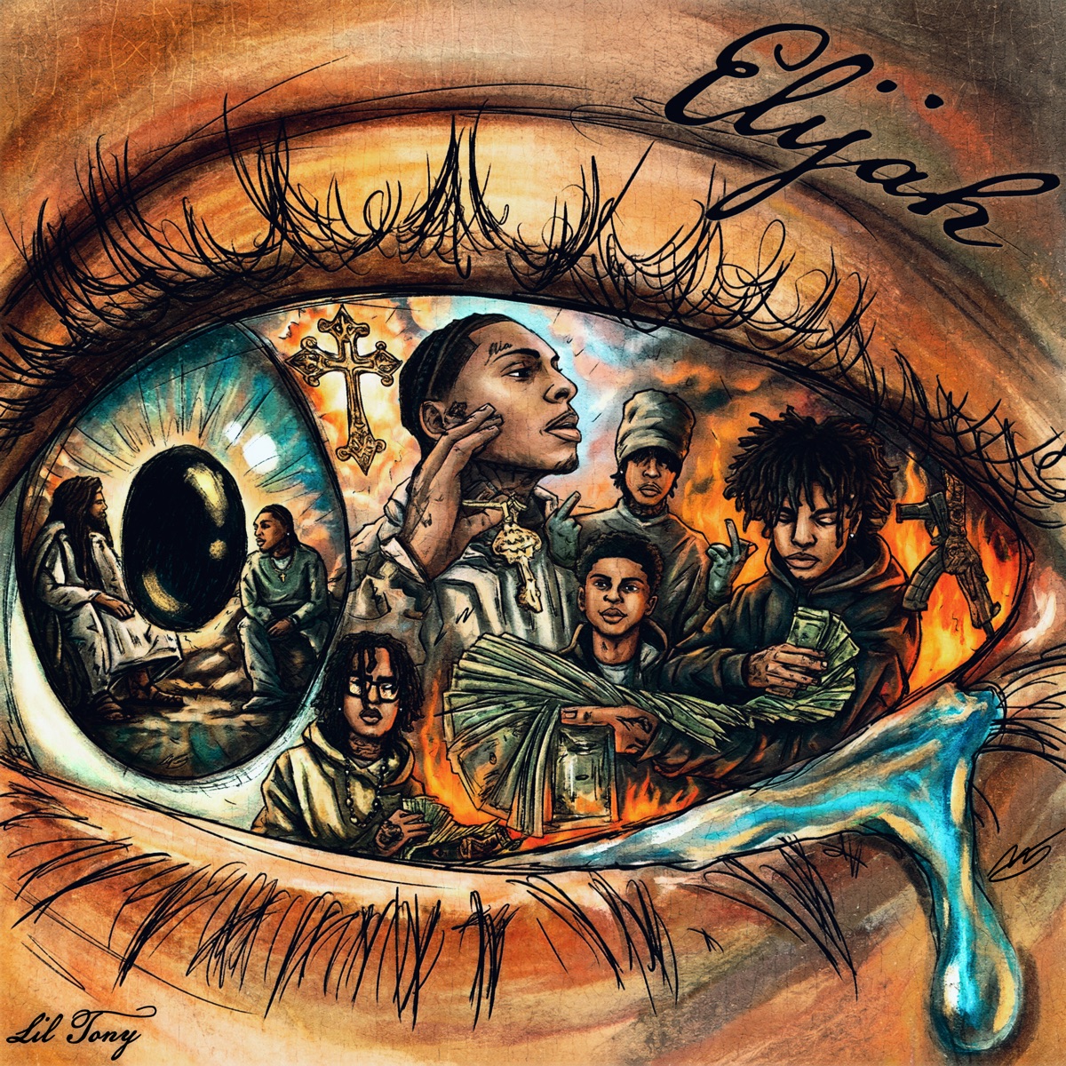 ELIJAH by Lil Tony Official album cover
