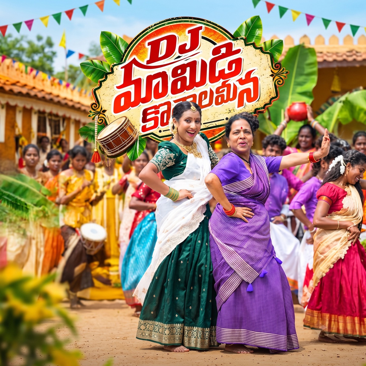 Mamidi Konala Meena (Dj Song) - Single by Madhupriya & Nagavva chunchu album cover