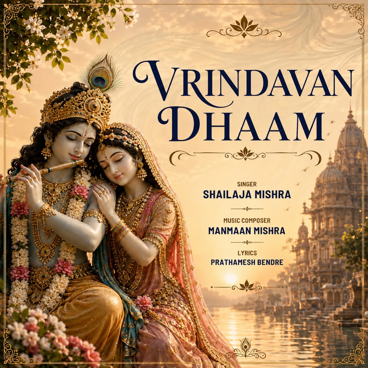 Vrindavan Dhaam - Single by Shailaja Mishra album cover