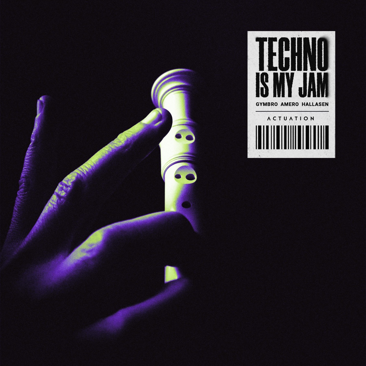 Techno Is My Jam - Single by Gymbro, Amero & Hallasen album cover
