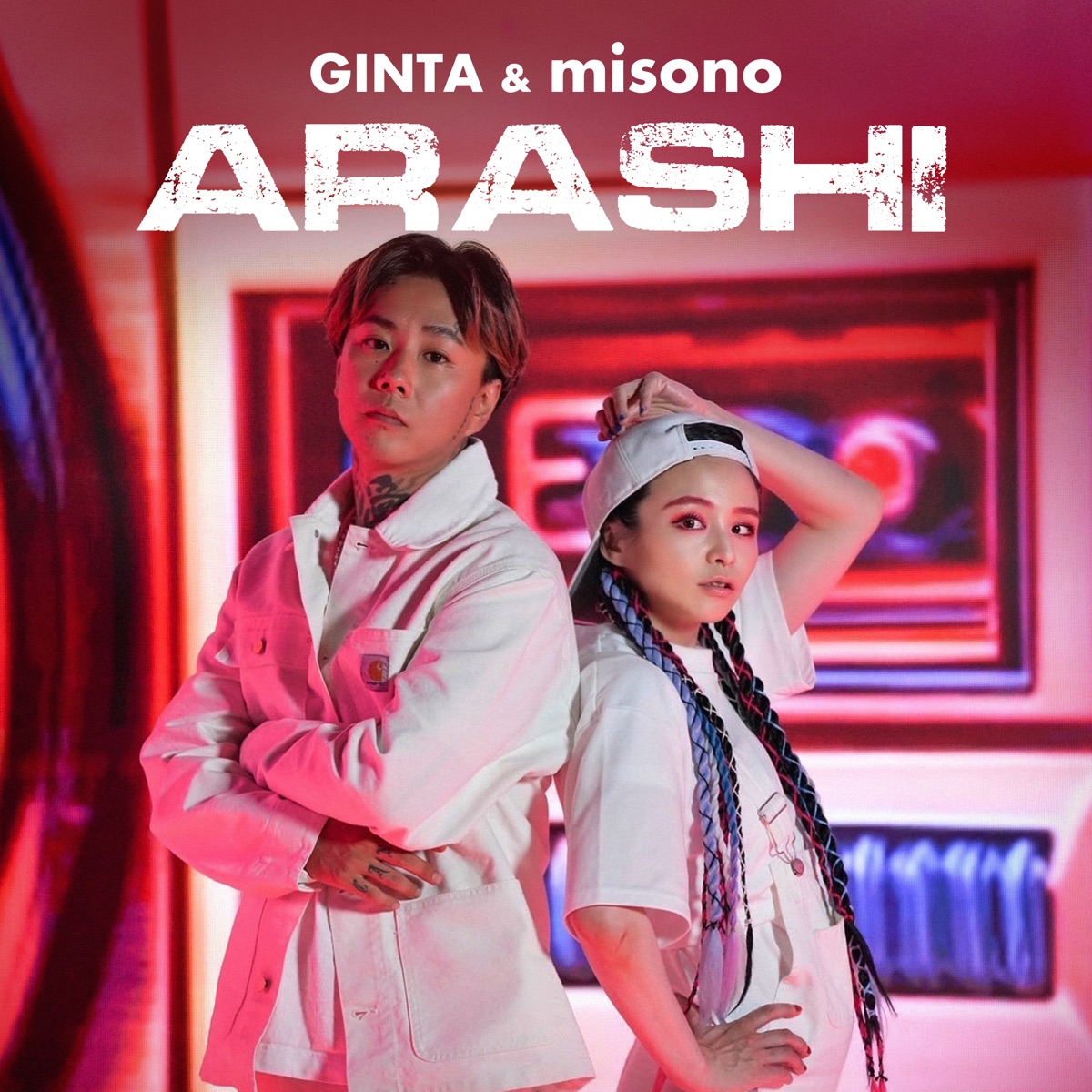 Arashi - Single by GINTA, misono & ChibaNyan album cover