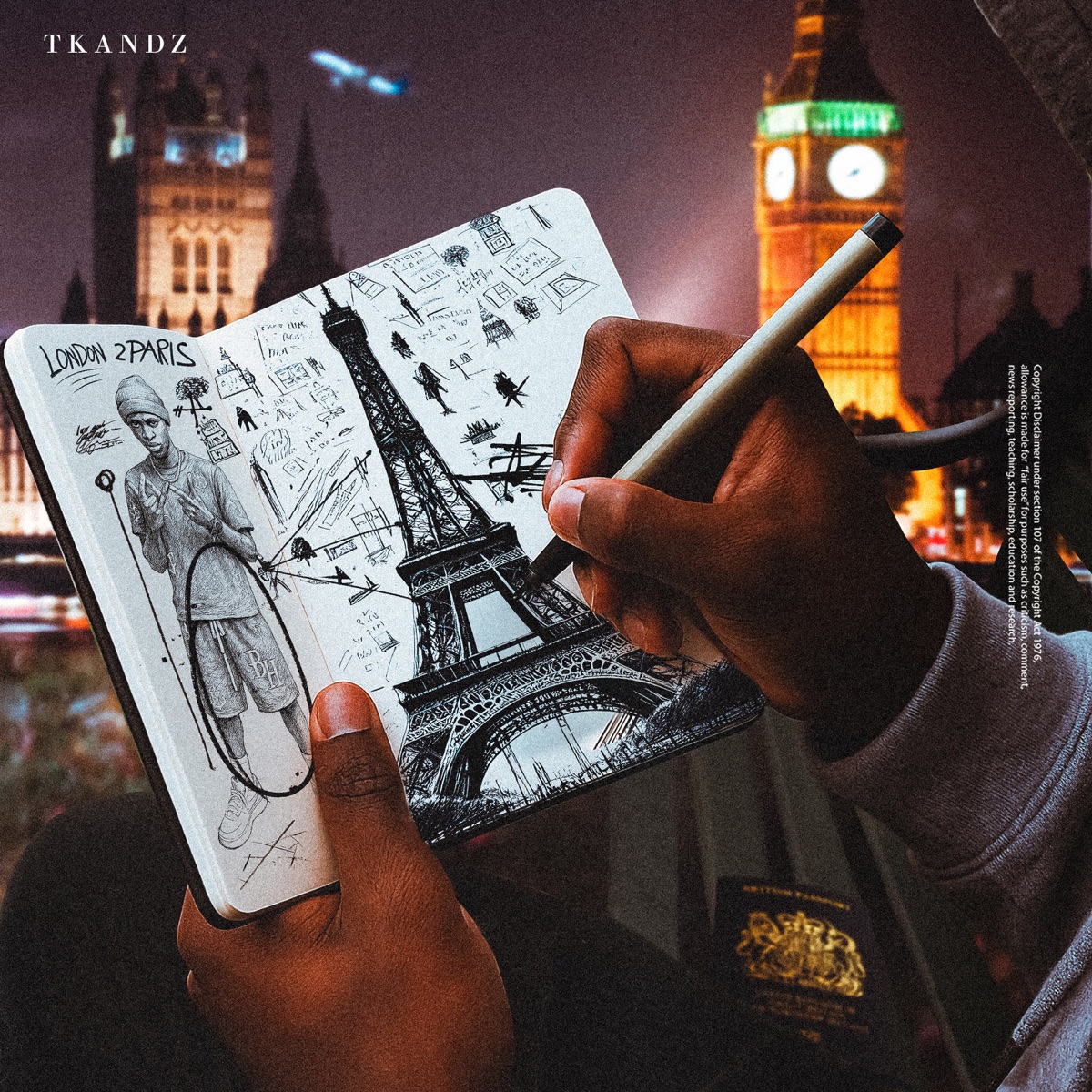 London2Paris - Single by Tkandz album cover