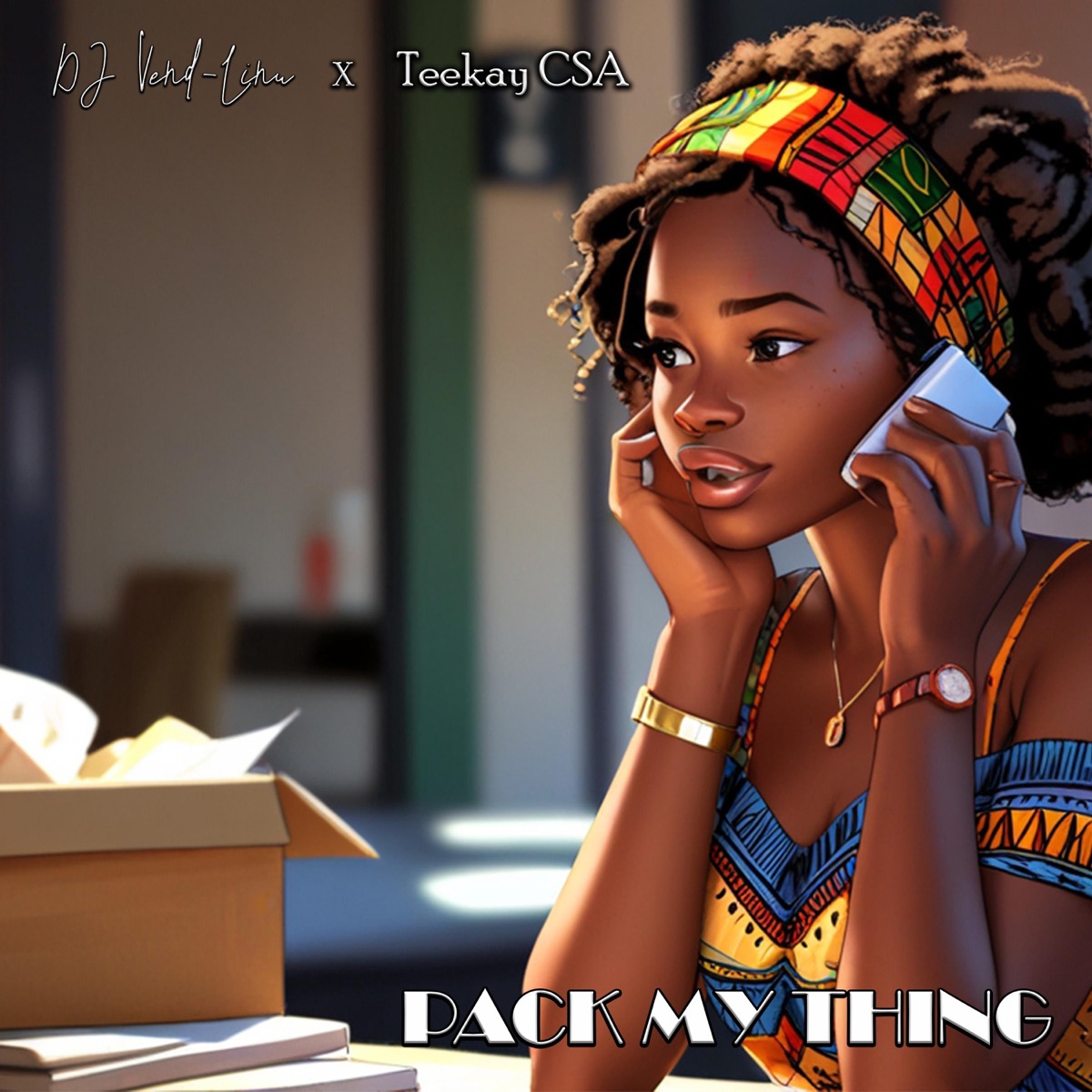 Pack My Thing (feat. Teekay CSA) - Single by DJ Vend-Linu album cover