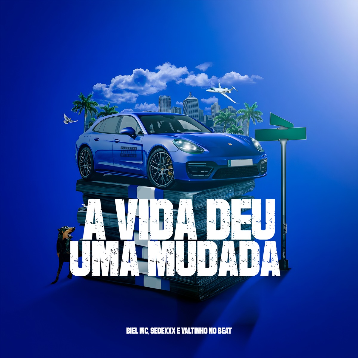 A Vida Deu uma Mudada - Single by Biel Mc & SEDEXXX album cover