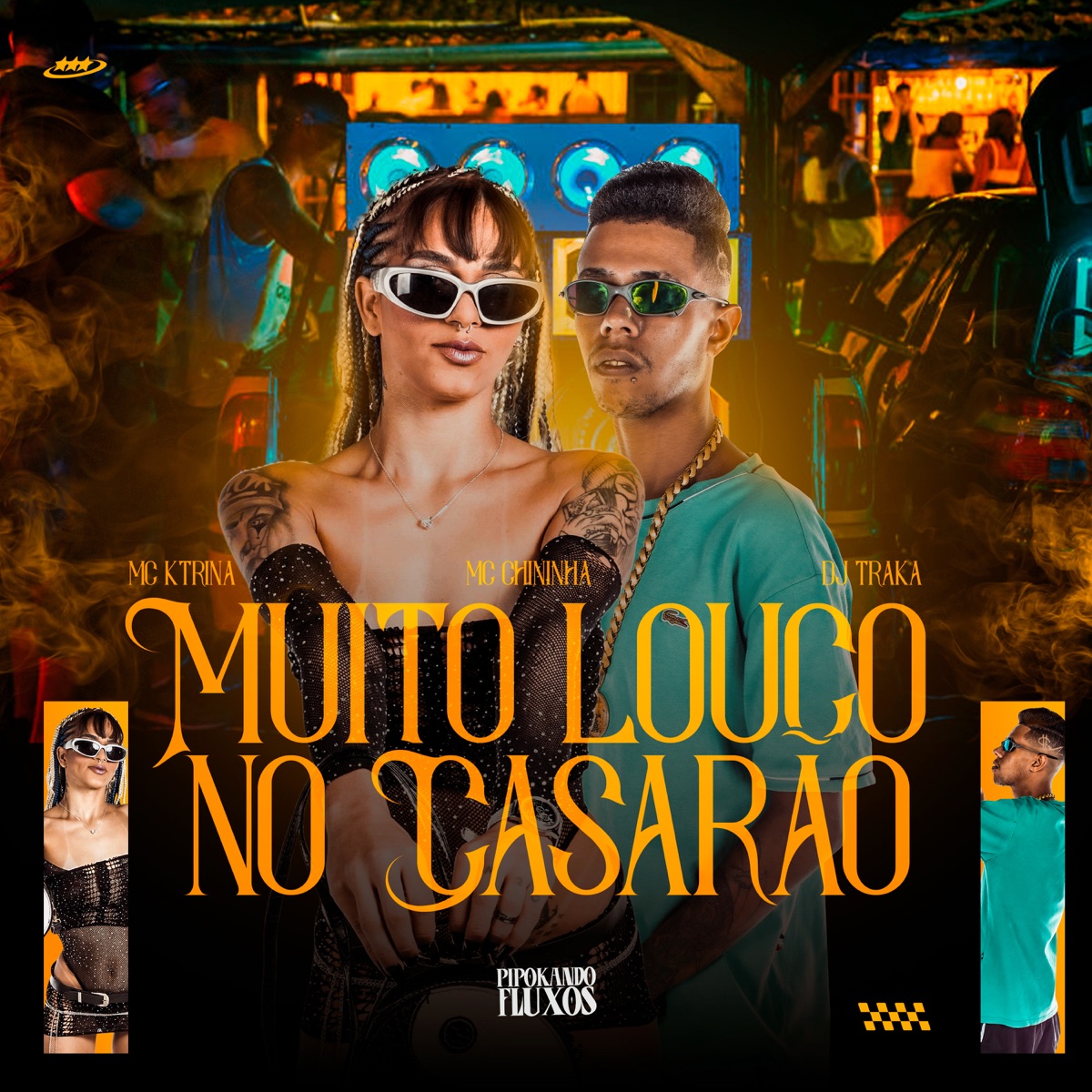 Muito Louco no Casarão - Single by MC KTRINA & MC Chininha album cover