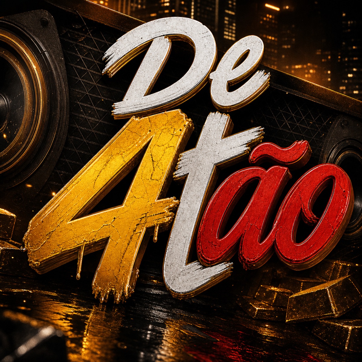De 4tão - Single by Mc Du9 & Pedro Aurora album cover