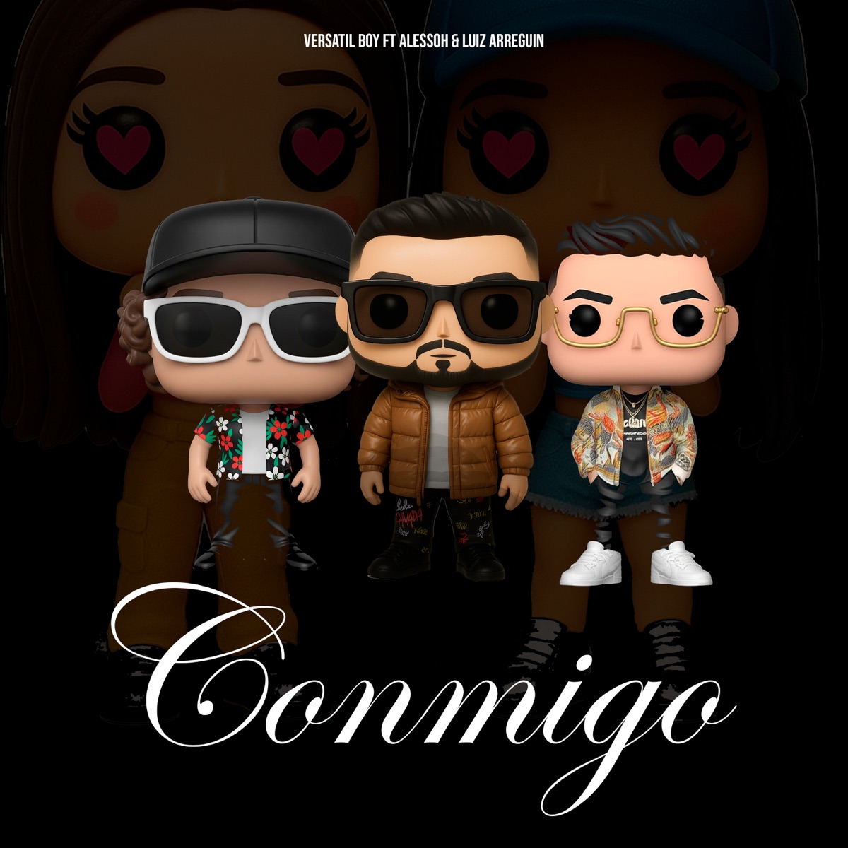 Conmigo (feat. Alessoh & Luiz Arreguin) - Single by Versatil Boy album cover