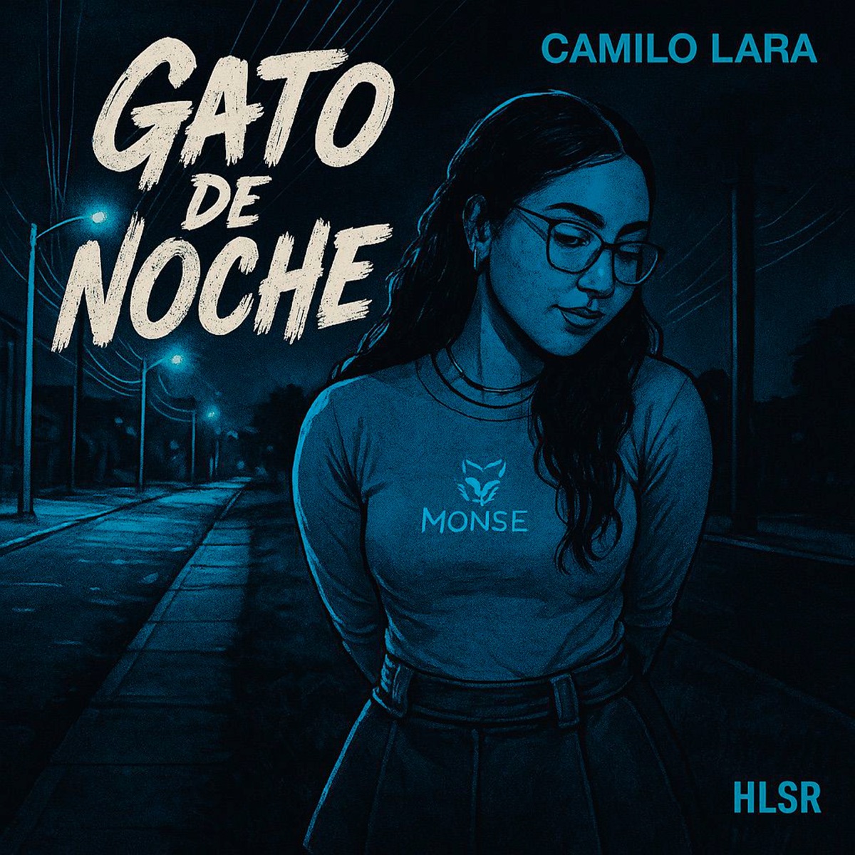 Gato de noche - Single by Camilo Lara album cover