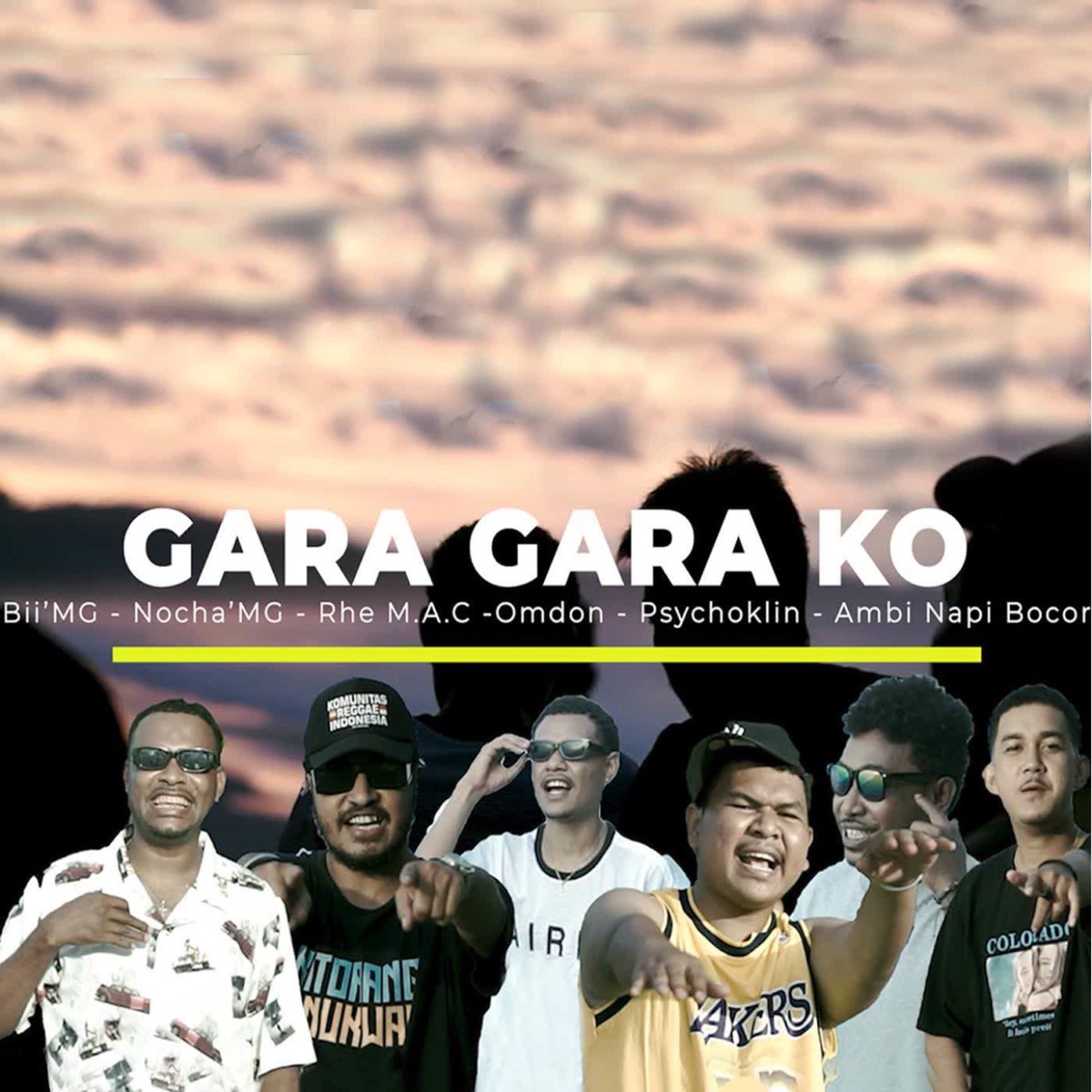 Gara Gara Ko (feat. Nocha’MG, Rhe M.A.C, Omdon, Psychoklin & AMBI NAPI BOCOR) - Single by Bii' MG album cover