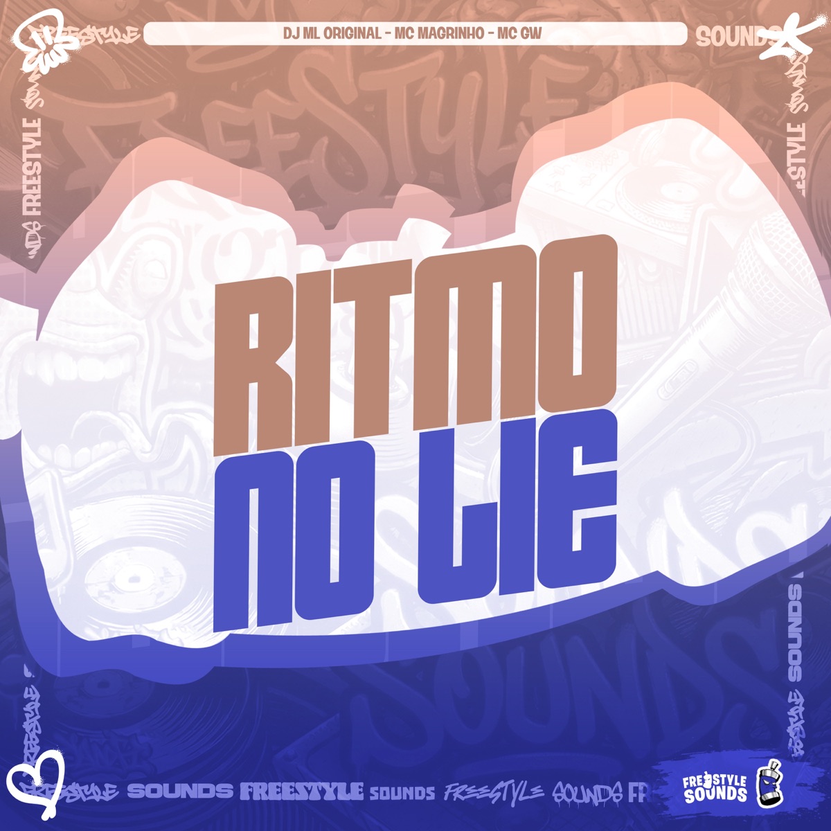 Ritmo No Lie - EP by DJ ML ORIGINAL, Mc Magrinho & Mc Gw album cover