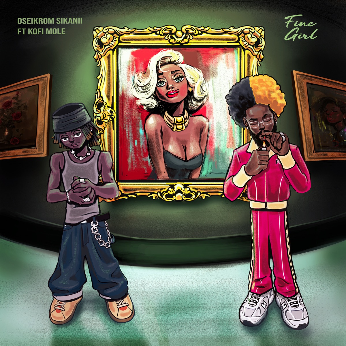 Fine Girl - Single by Oseikrom Sikanii & Kofi Mole album cover