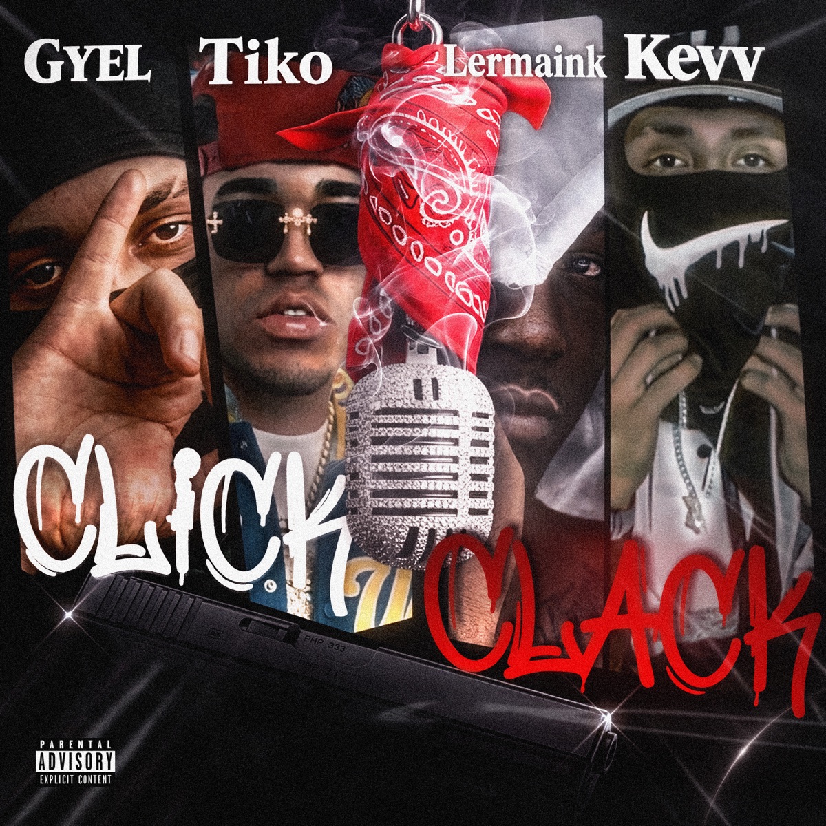 click clack (feat. gyel & kevv robinson & tiko & lermaink) - Single by zoti(2071) album cover