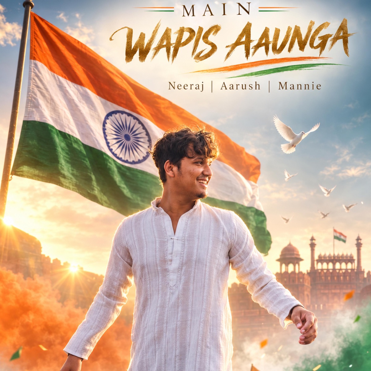 Main Wapis Aaunga (feat. Aarush Anand & Manie Singh) - Single by Neeraj Sonar album cover