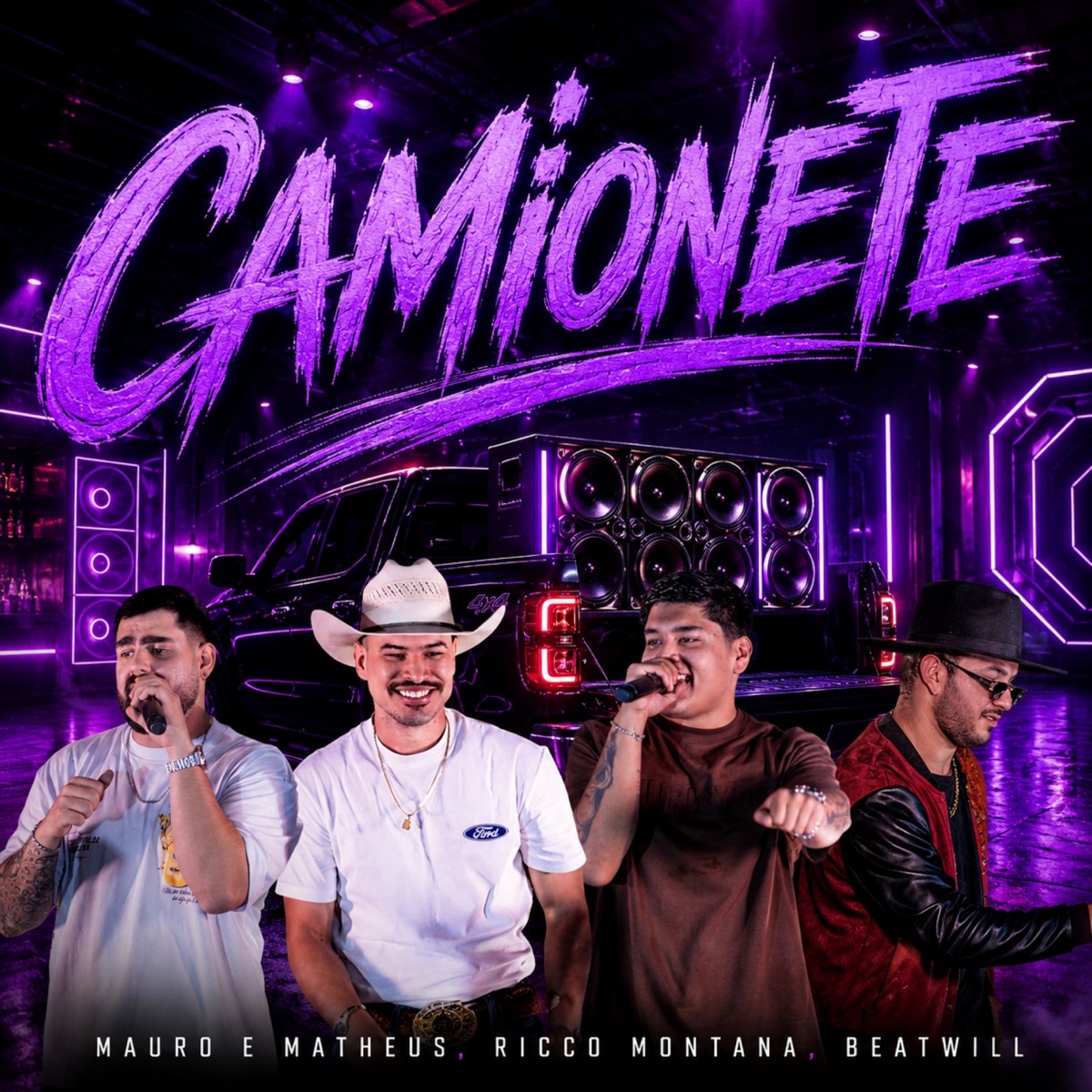 CAMIONETE - Single by Mauro & Matheus, Ricco Montana & BeatWill album cover