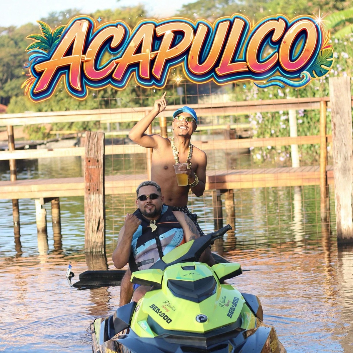 Acapulco (feat. Mc Tulim, Mc Rj Coringa, Mc Wk & JHORDAN OG) - Single by Mc Kelvão album cover