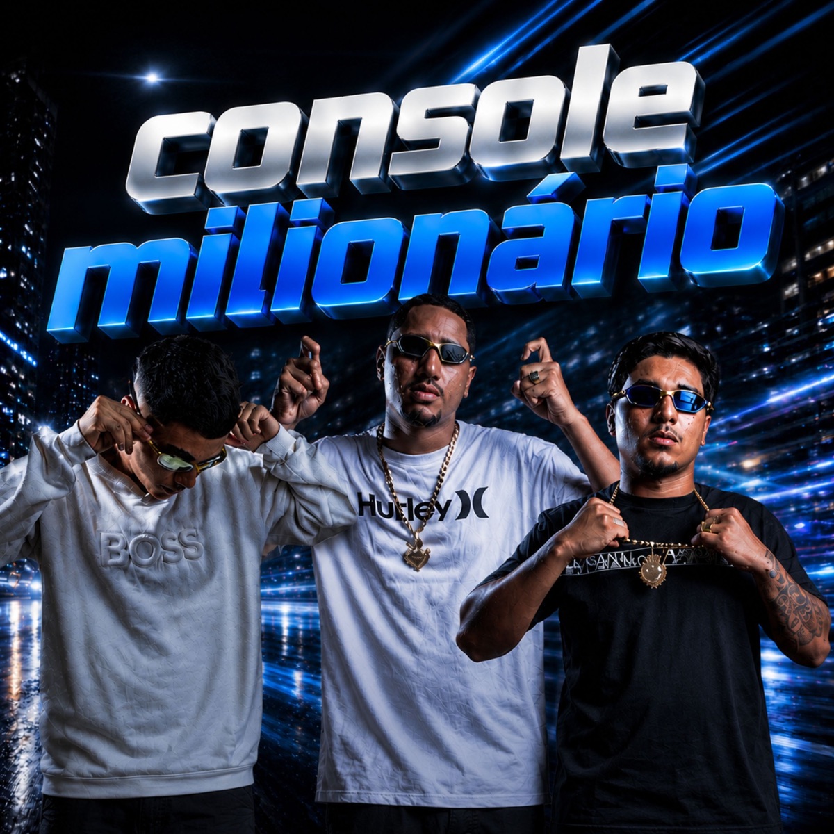 Console Milionário - Single by Neguin da TG, MC LS DA 11 & DJ FERNANDES album cover