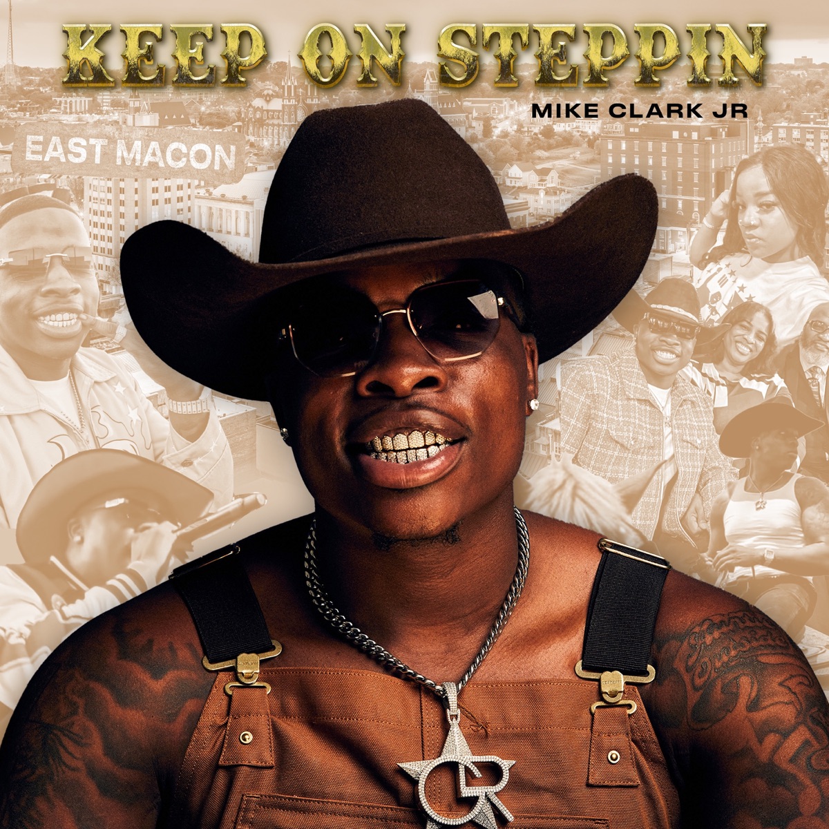 Keep On Steppin by Mike Clark Jr album cover