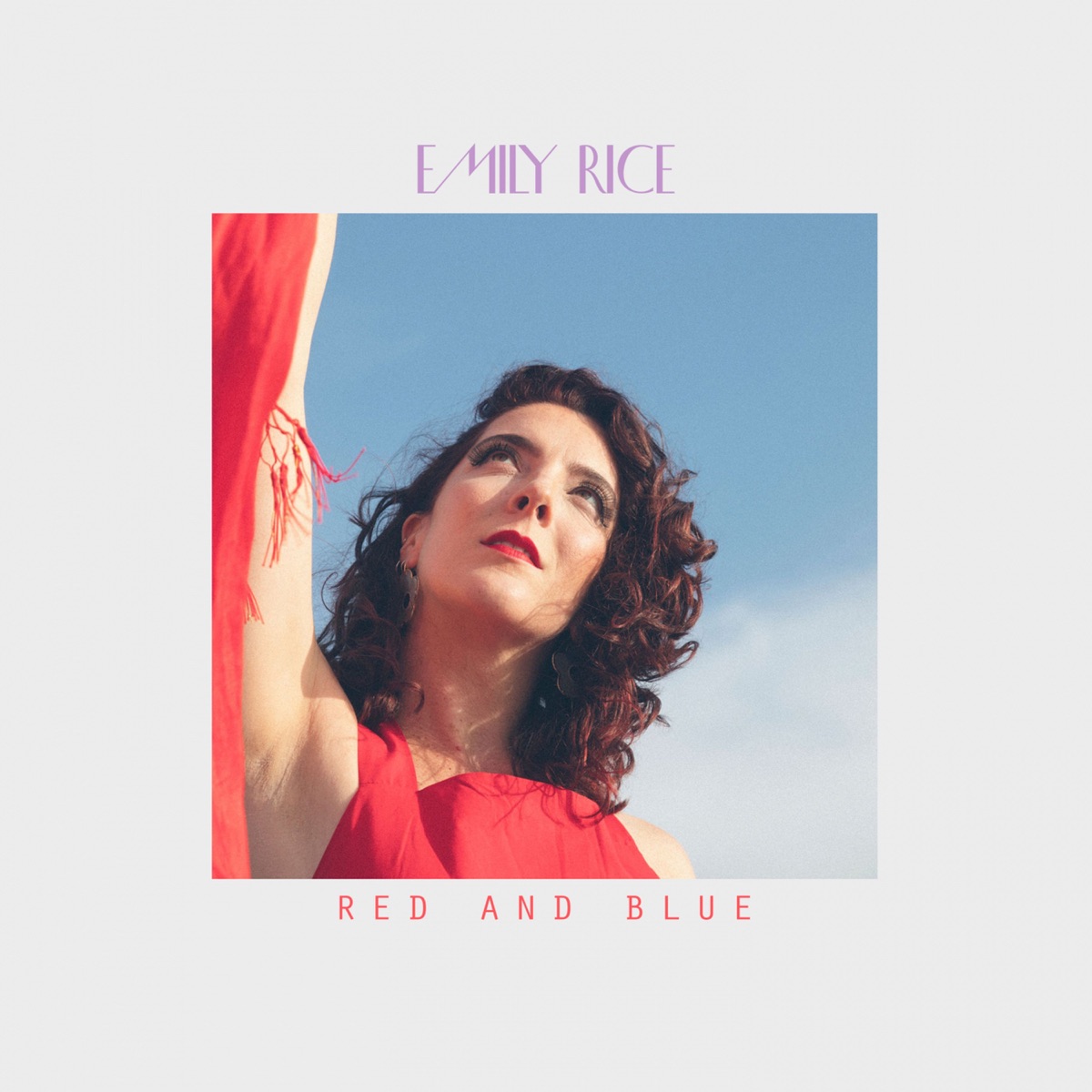 Red and Blue - Single by Emily Rice album cover