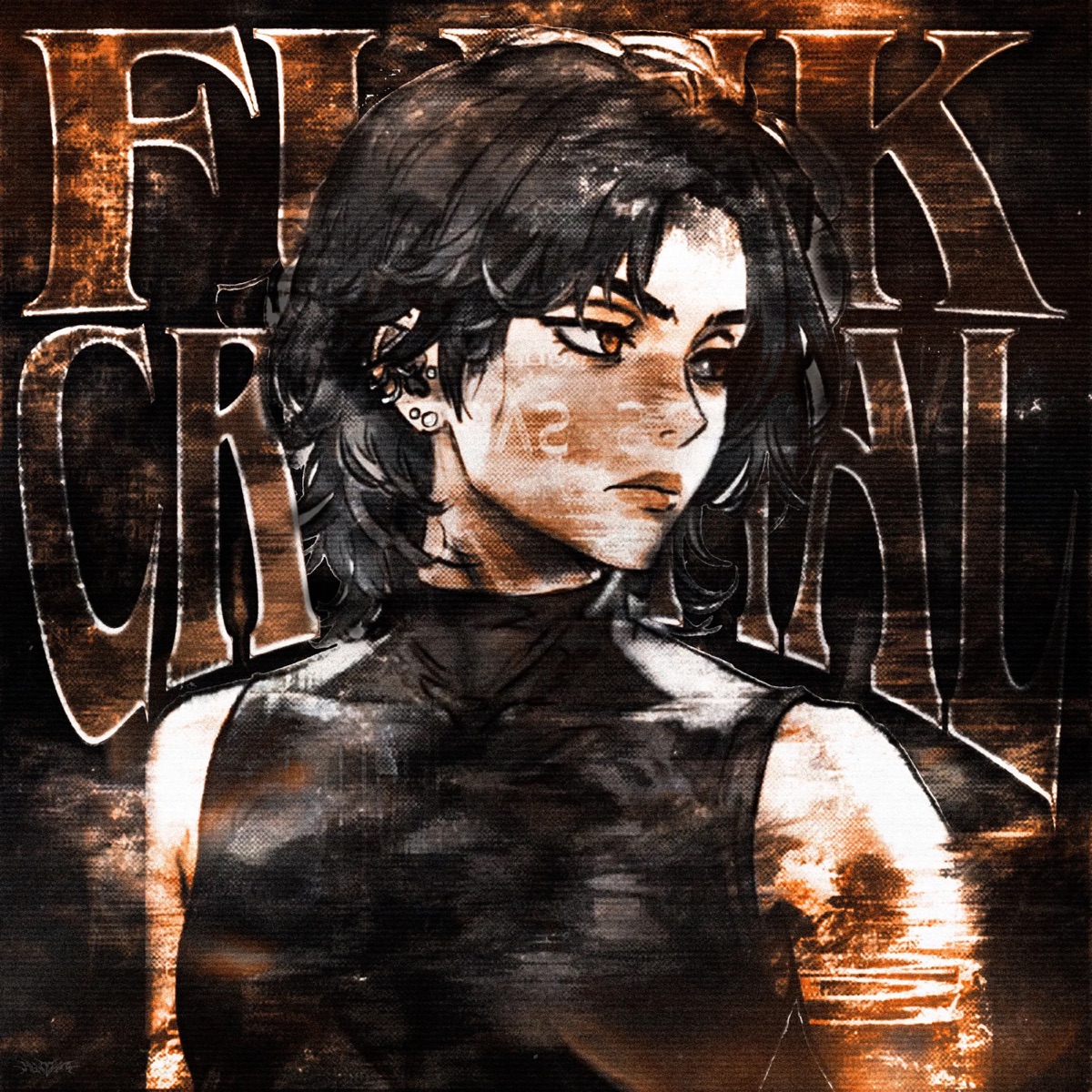 FUNK CRIMINAL - EP by ICEDMANE & DYSMANE album cover