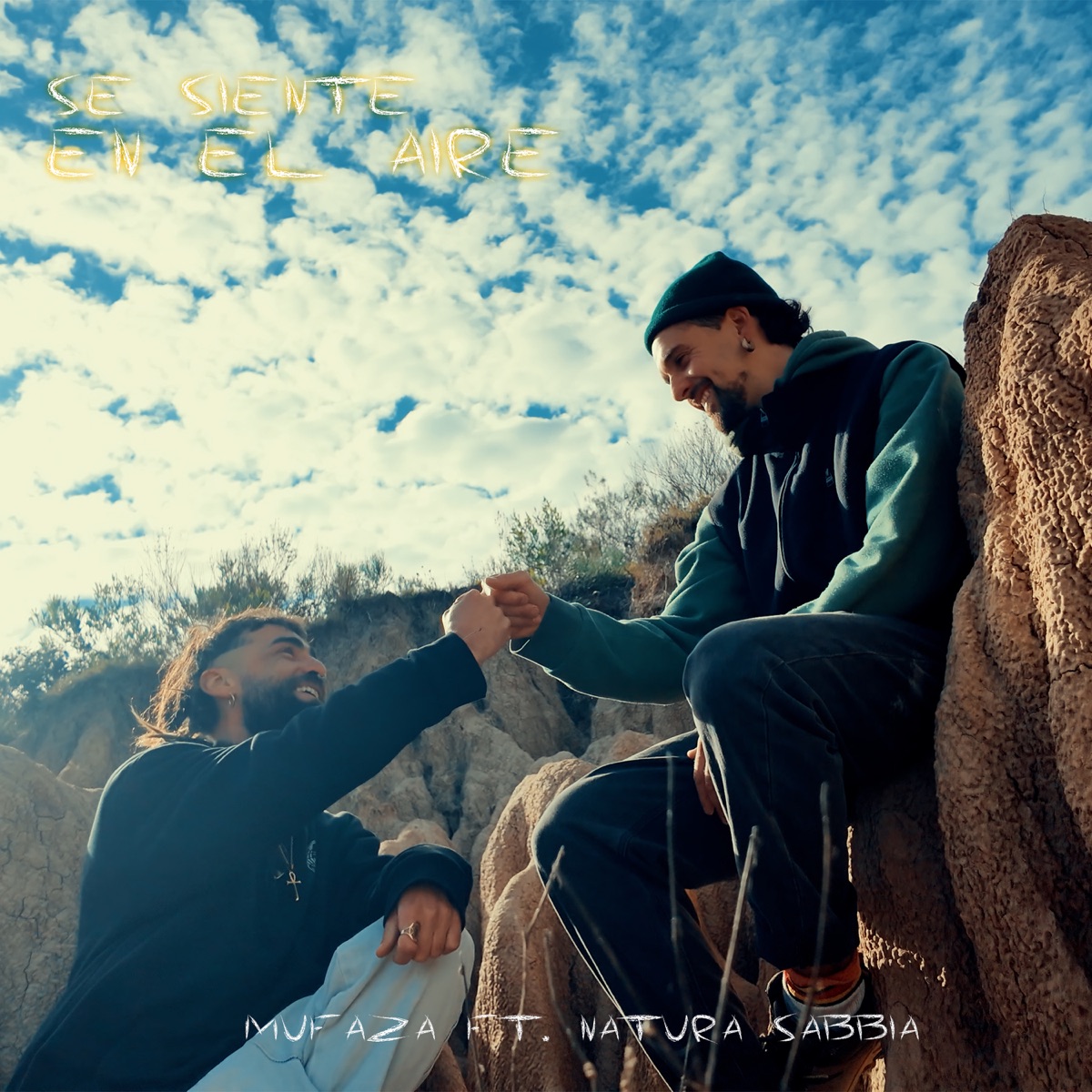 SE SIENTE EN EL AIRE - Single by Mufaza & Natura Sabbia album cover