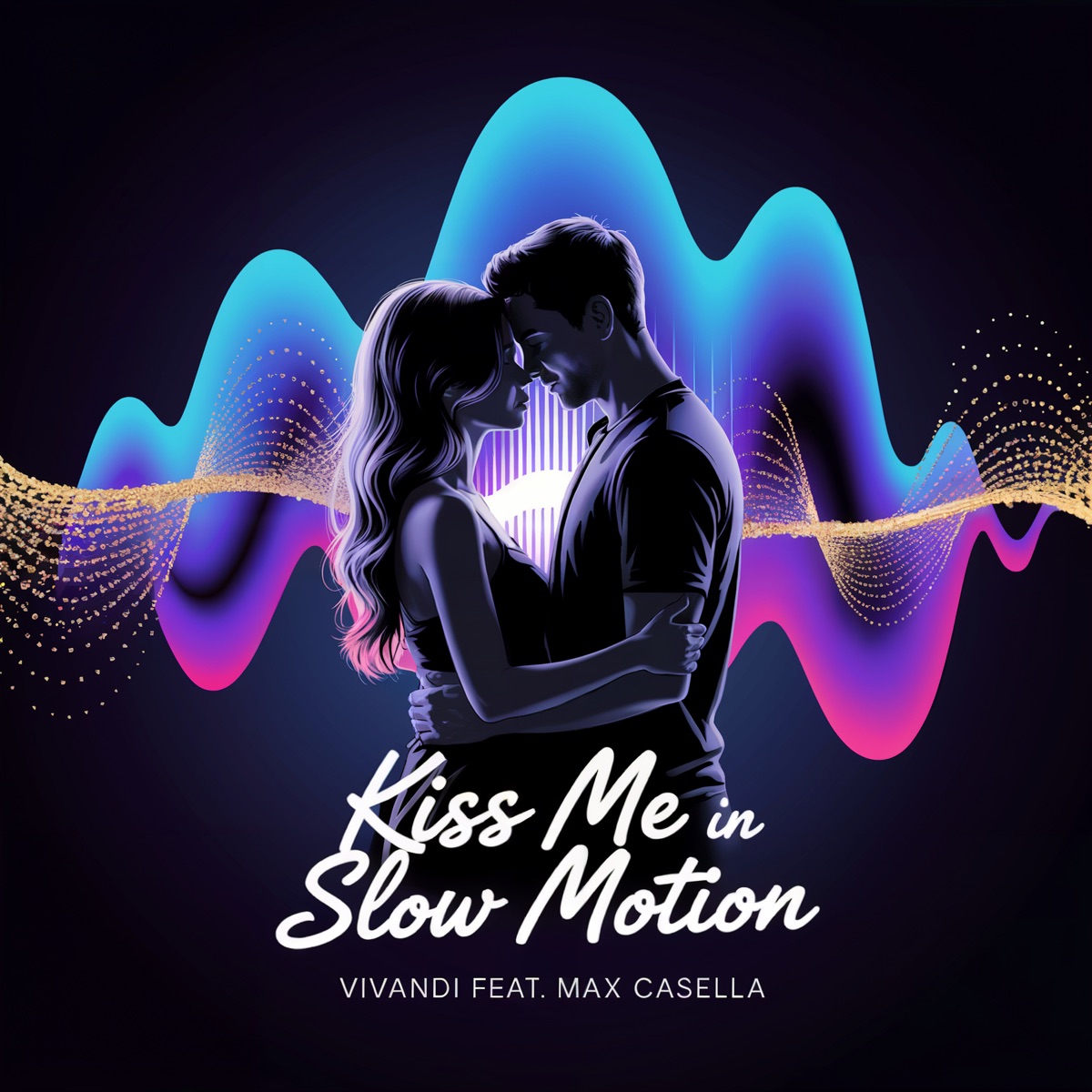 Kiss Me in Slow Motion - Single by Vivandi & Max Casella album cover