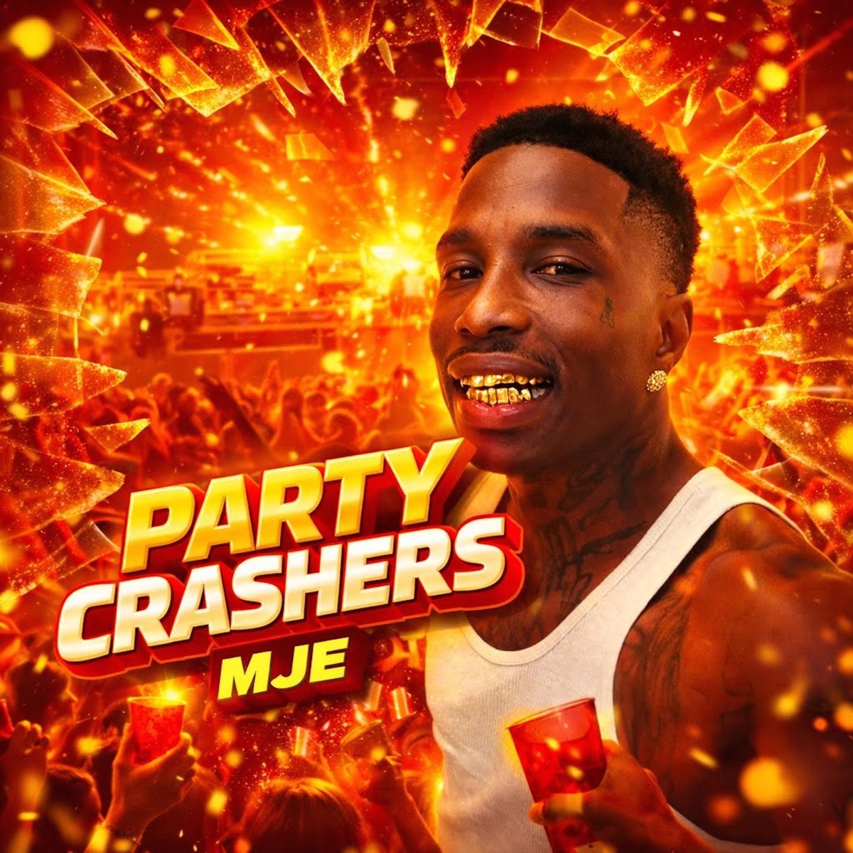 PARTY CRASHERS - Single by Mje album cover