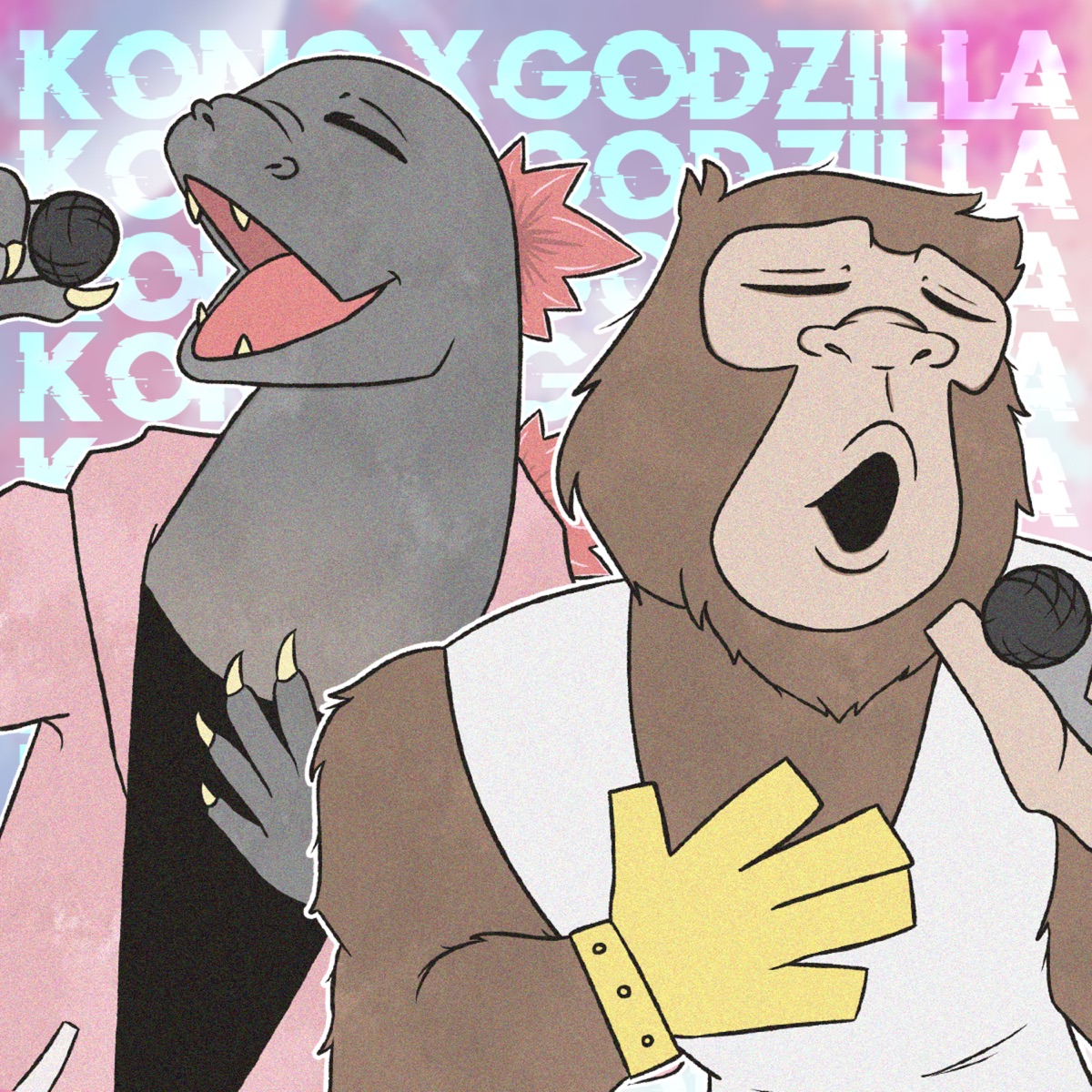 Kong X Godzilla (feat. Bawsersaurus Rex) - Single by Mistrip album cover