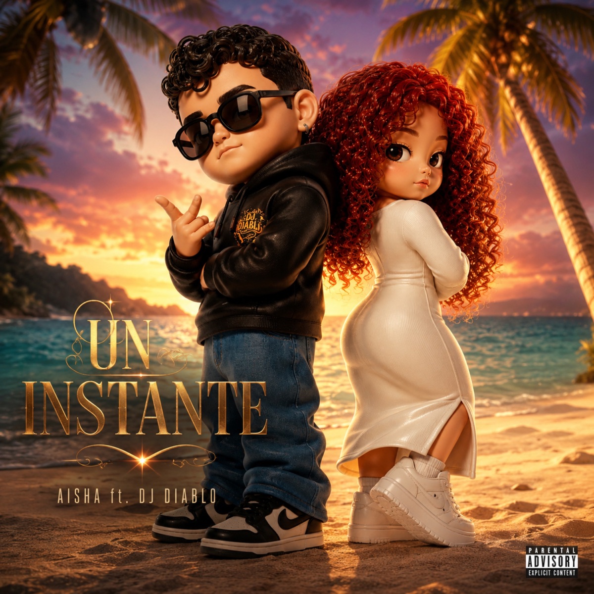 Un Instante (feat. DJ Diablo) - Single by AISHA album cover